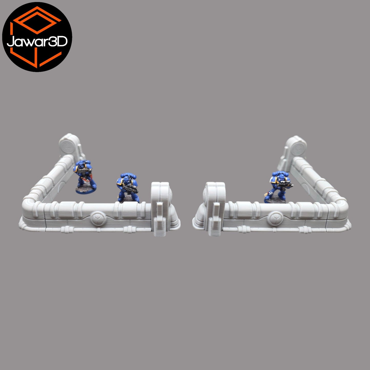 Ethereal Walls - 28mm Wargaming Scatter Terrain Scenery Tabletop Miniature - 3D Printed Terrain and Scenery - Geek Gaming Scenics - Jawar3d
