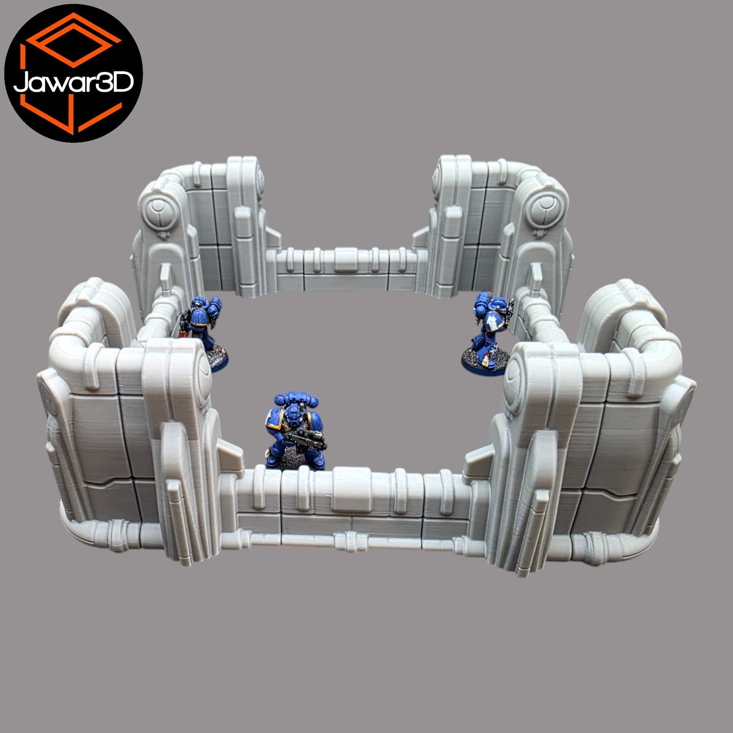 Ethereal Defense Post - 28mm Wargaming Scatter Terrain Scenery Tabletop Miniature - 3D Printed Terrain and Scenery - Geek Gaming Scenics - Jawar3d