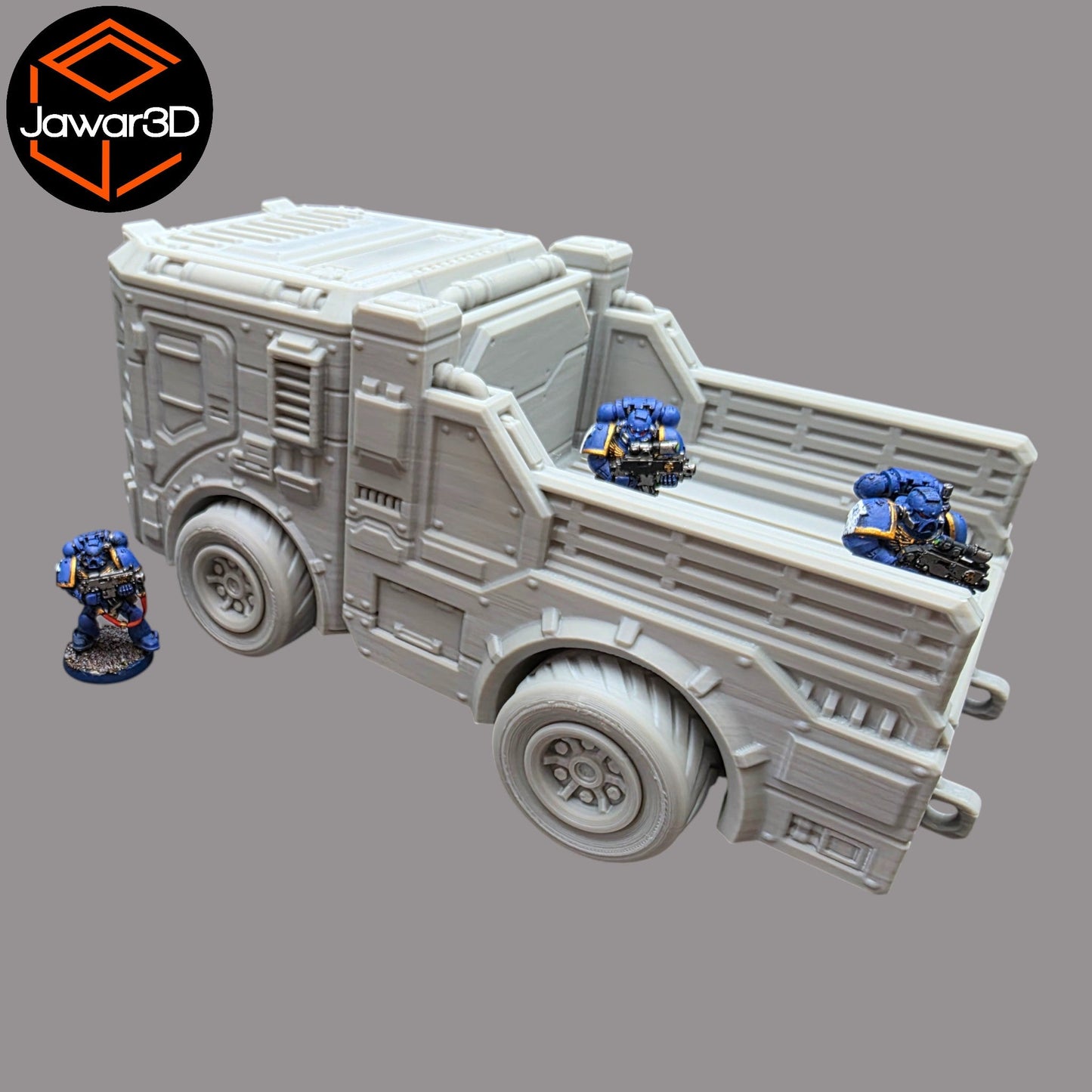 District 12 Vehicle #7 - 28mm Wargaming Scatter Terrain Scenery Tabletop