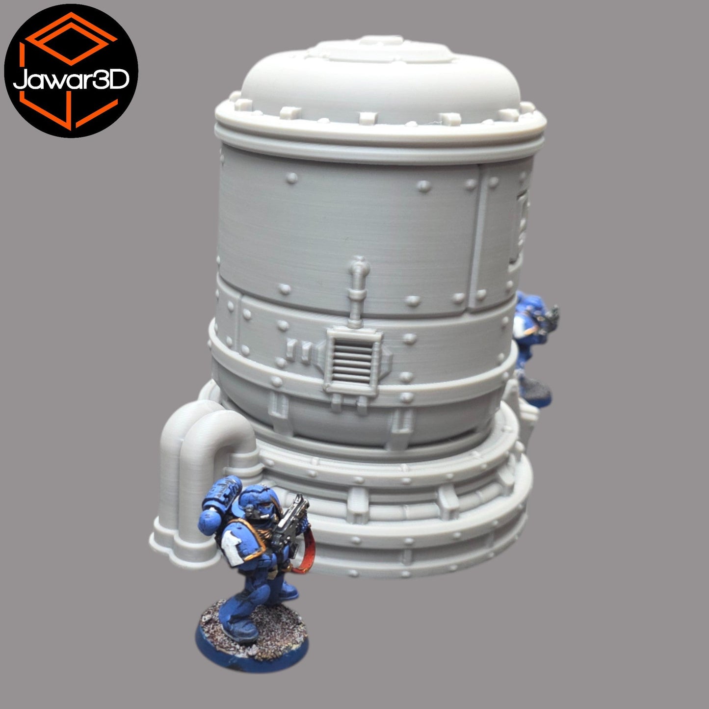 Production Silo - 28mm Wargaming Scatter Terrain Scenery Tabletop - 3D Printed Terrain and Scenery - Geek Gaming Scenics - Jawar3d