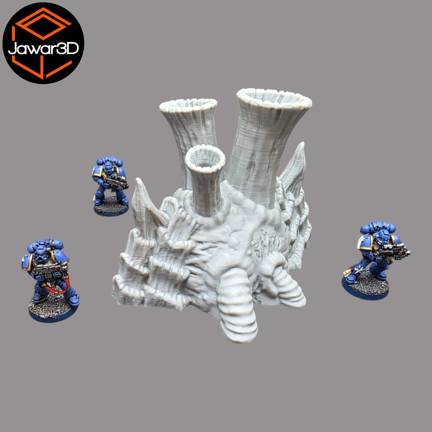 Hive Smokestack #1 - 28mm Wargaming Scatter Terrain Scenery Tabletop - 3D Printed Terrain and Scenery - Geek Gaming Scenics - Jawar3d