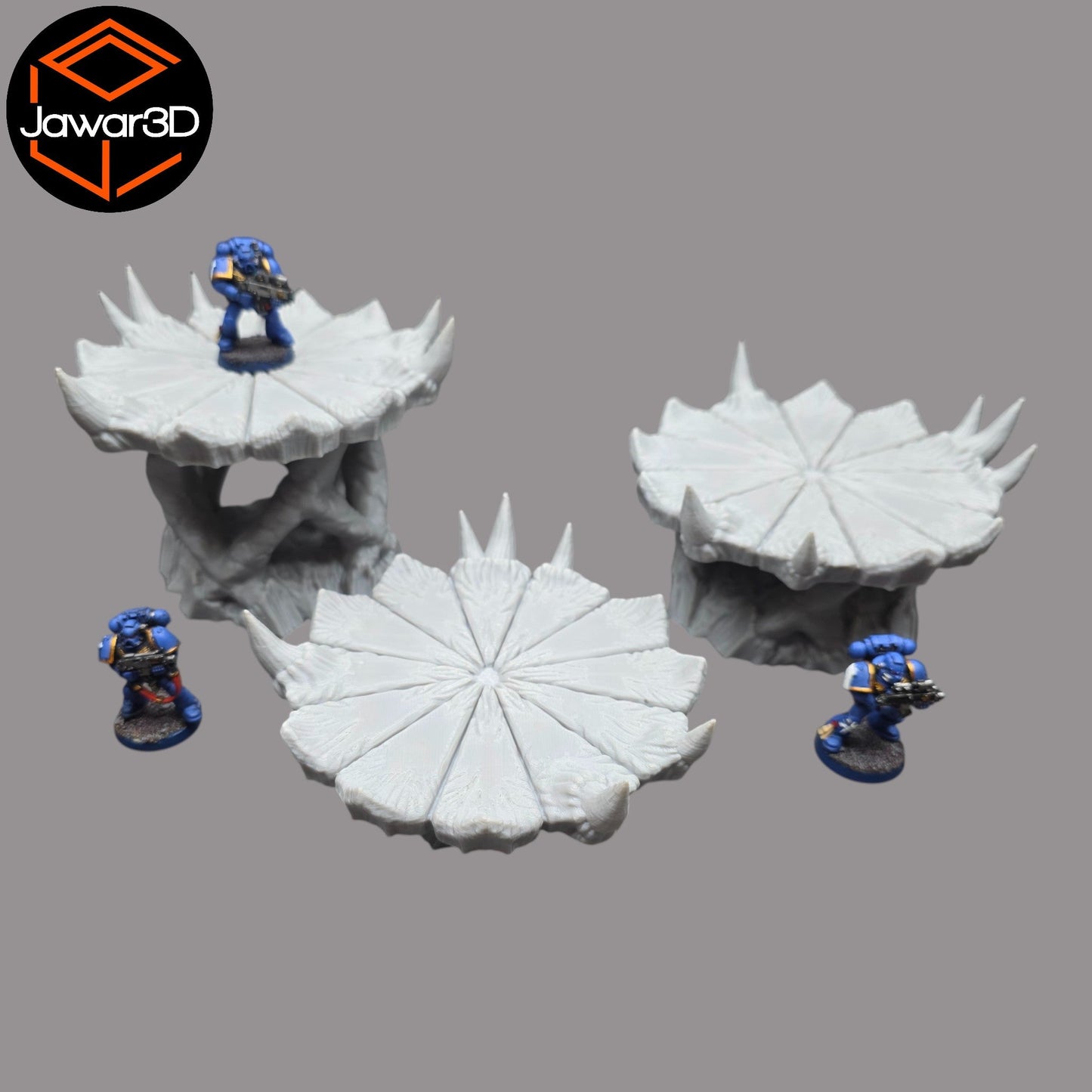 Hive Pad - 28mm Wargaming Scatter Terrain Scenery Tabletop - 3D Printed Terrain and Scenery - Geek Gaming Scenics - Jawar3d