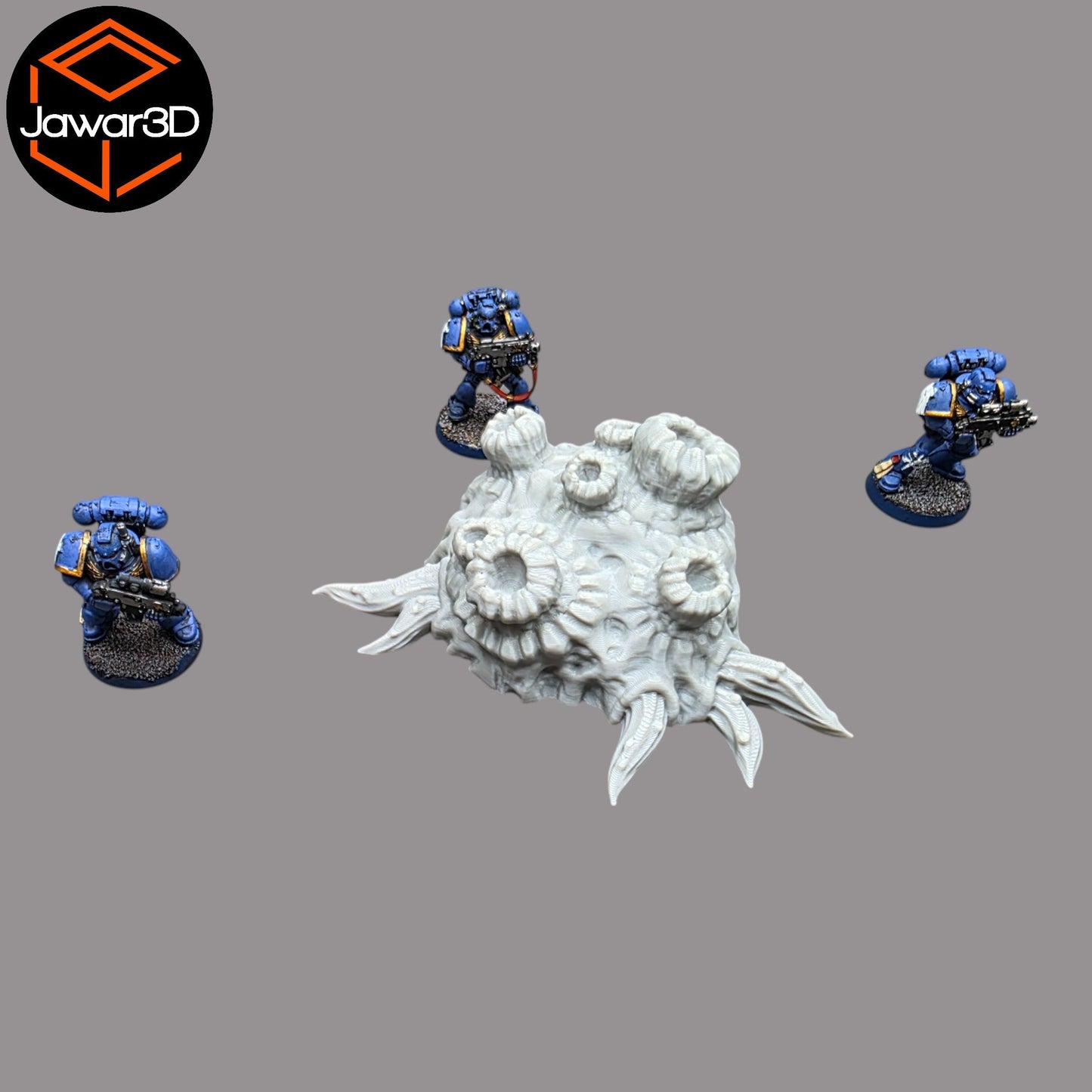 Hive Barnacle #2 - 28mm Wargaming Scatter Terrain Scenery Tabletop - 3D Printed Terrain and Scenery - Geek Gaming Scenics - Jawar3d