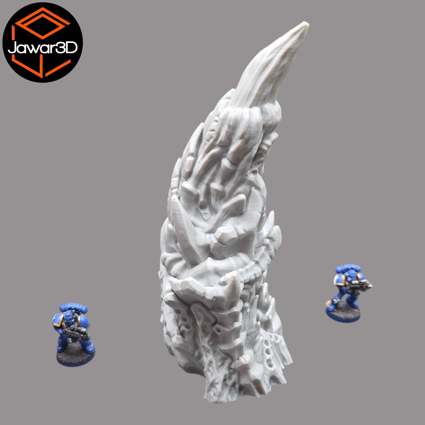 Hive Spike #1 - 28mm Wargaming Scatter Terrain Scenery Tabletop - 3D Printed Terrain and Scenery - Geek Gaming Scenics - Jawar3d