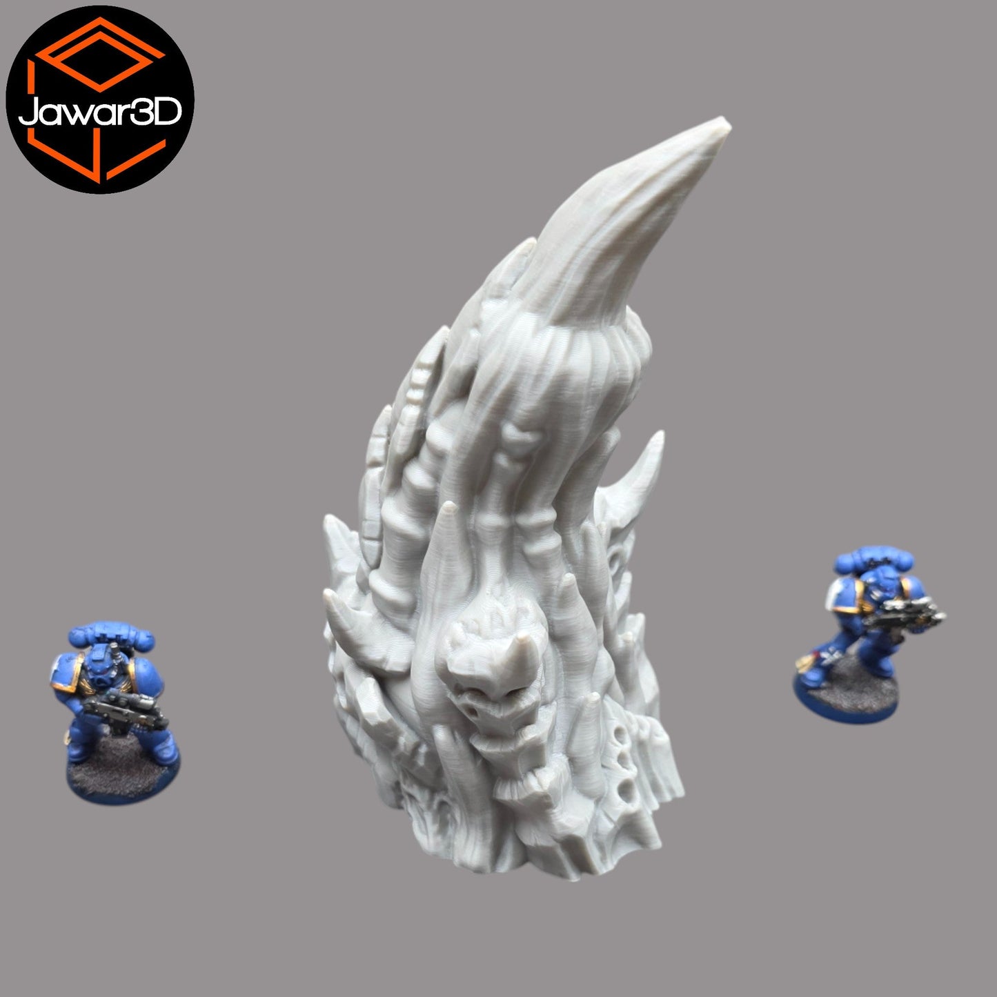 Hive Spike #2 - 28mm Wargaming Scatter Terrain Scenery Tabletop - 3D Printed Terrain and Scenery - Geek Gaming Scenics - Jawar3d