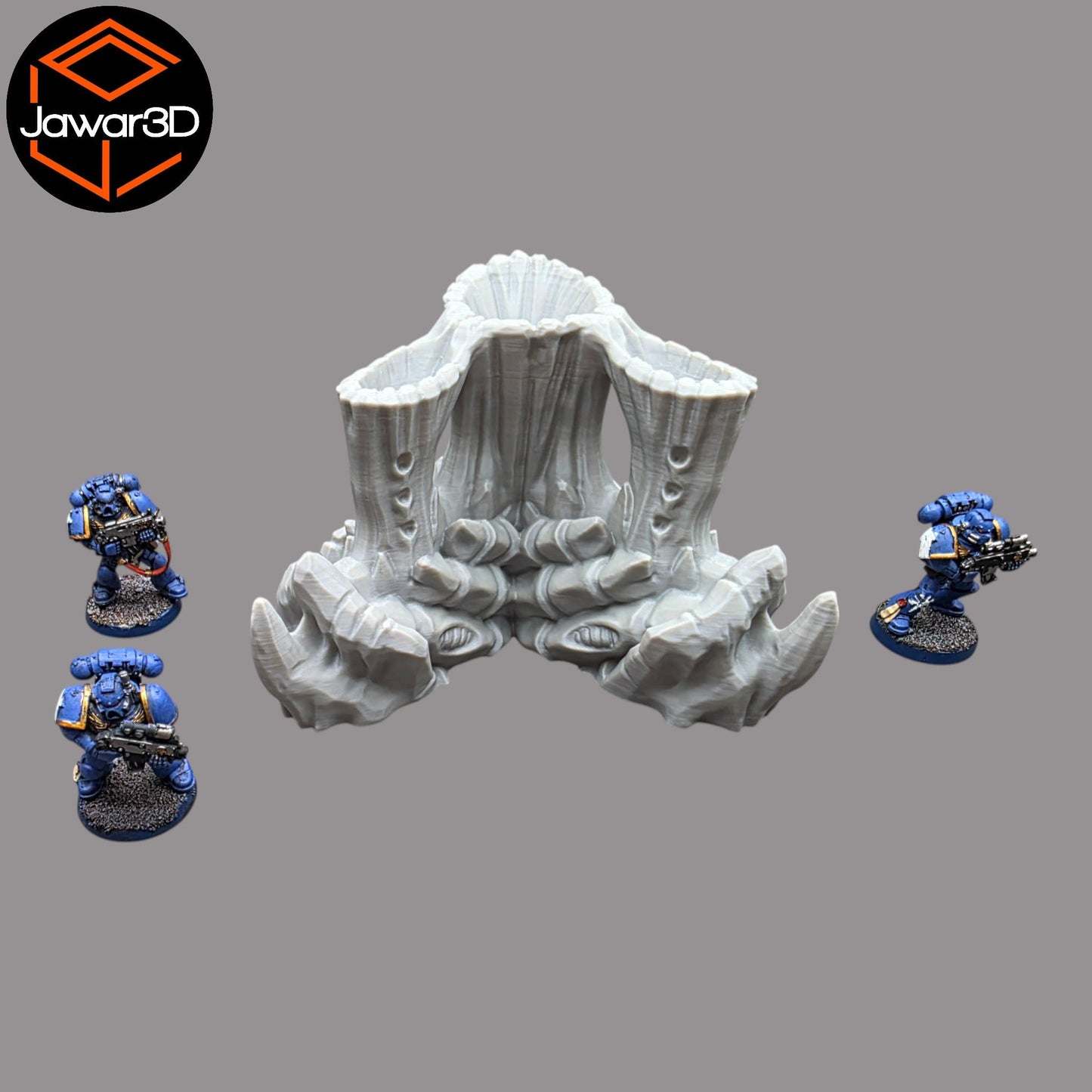 Hive Smokestack #4 - 28mm Wargaming Scatter Terrain Scenery Tabletop - 3D Printed Terrain and Scenery - Geek Gaming Scenics - Jawar3d