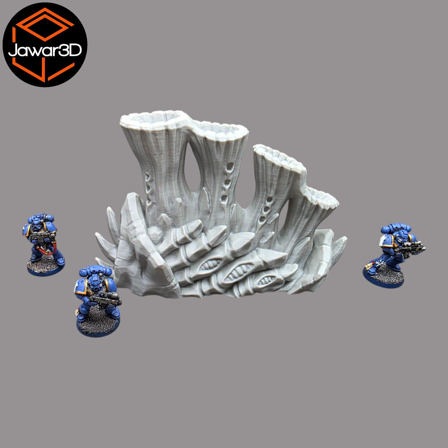 Hive Smokestack #5 - 28mm Wargaming Scatter Terrain Scenery Tabletop - 3D Printed Terrain and Scenery - Geek Gaming Scenics - Jawar3d
