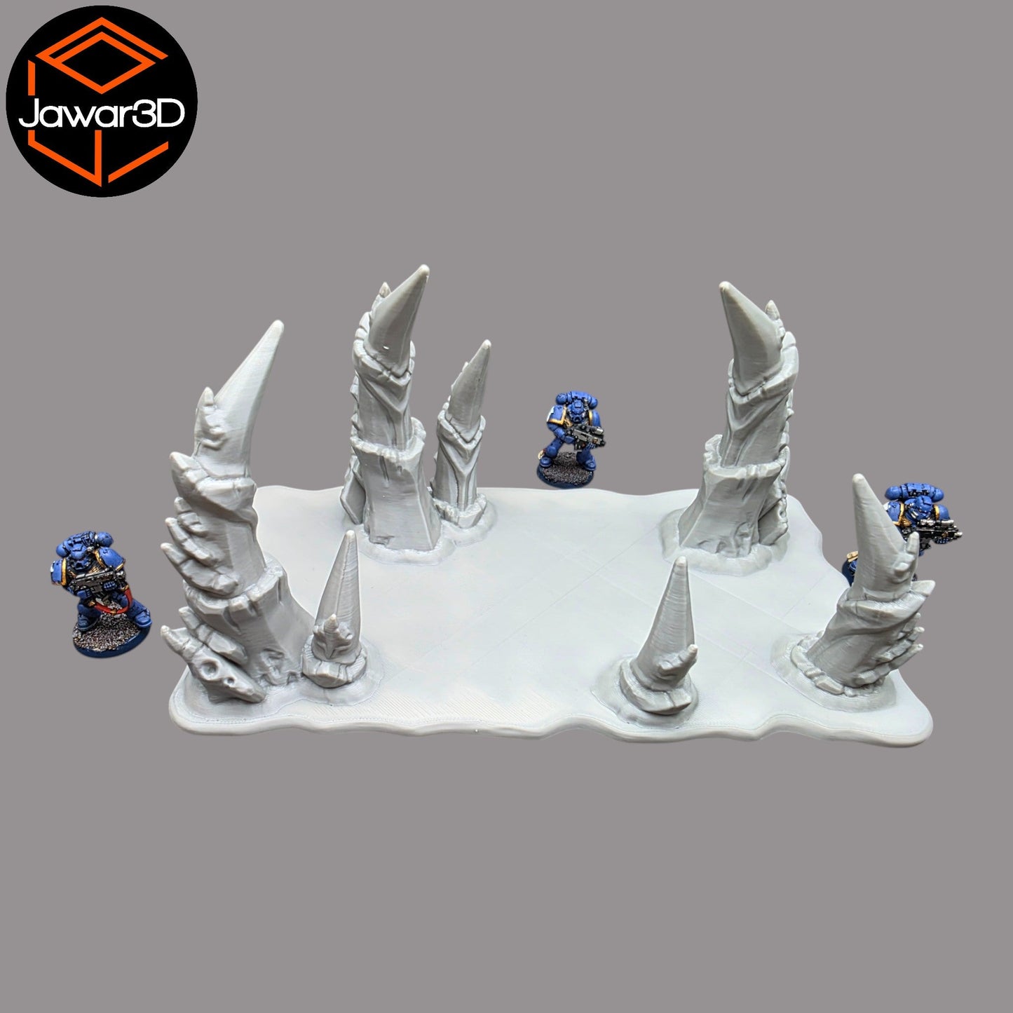 Hive Floor #2 - 28mm Wargaming Scatter Terrain Scenery Tabletop - 3D Printed Terrain and Scenery - Geek Gaming Scenics - Jawar3d