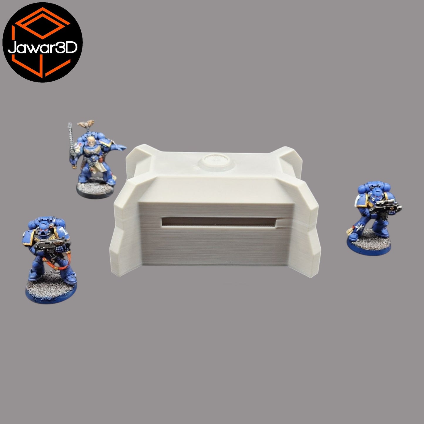 Rectangle Bunker - 28mm Wargaming Scatter Terrain Scenery Tabletop Miniature