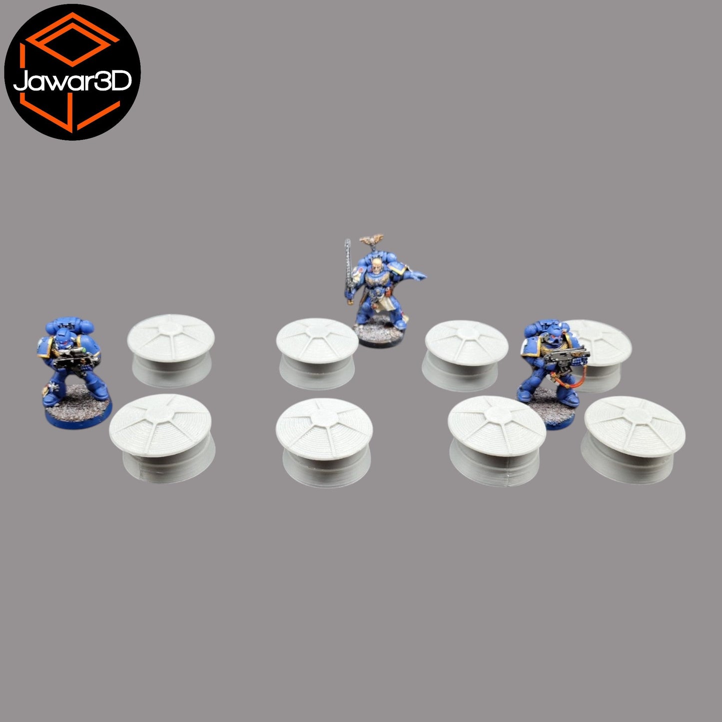 Water Container x8 - 28mm Wargaming Scatter Terrain Scenery Tabletop Miniature