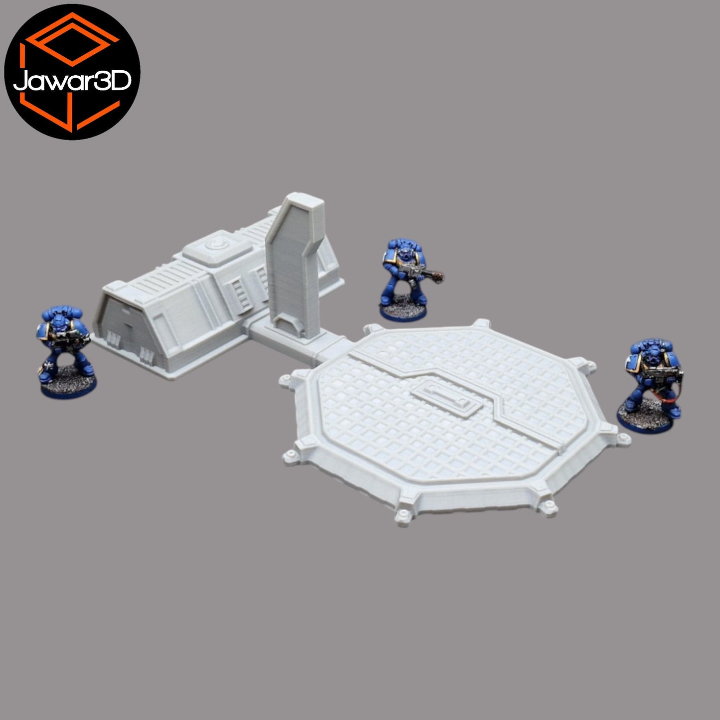 Marine Barracks - 28mm Wargaming Scatter Terrain Scenery Tabletop Miniature