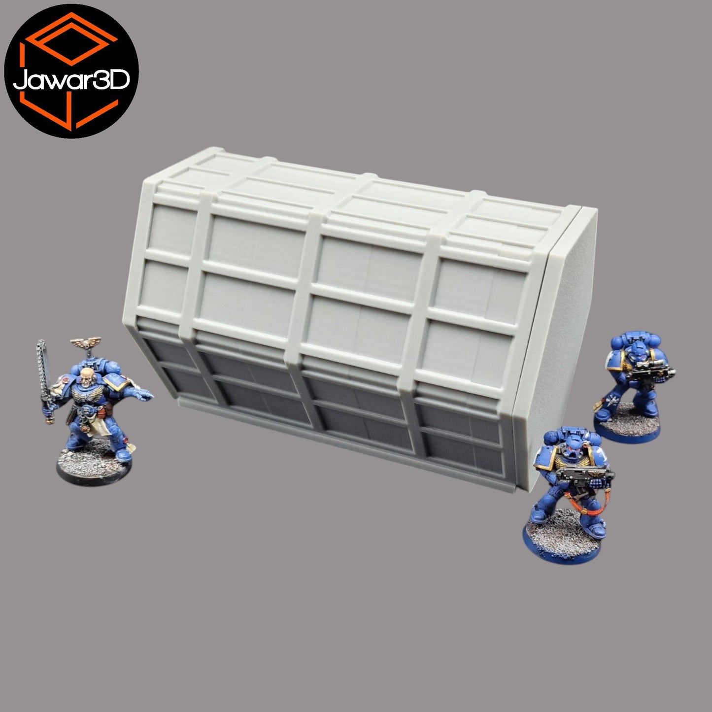 Container - 28mm Wargaming Scatter Terrain Scenery Tabletop Miniature - 3D Printed Terrain and Scenery - Geek Gaming Scenics - Jawar3d