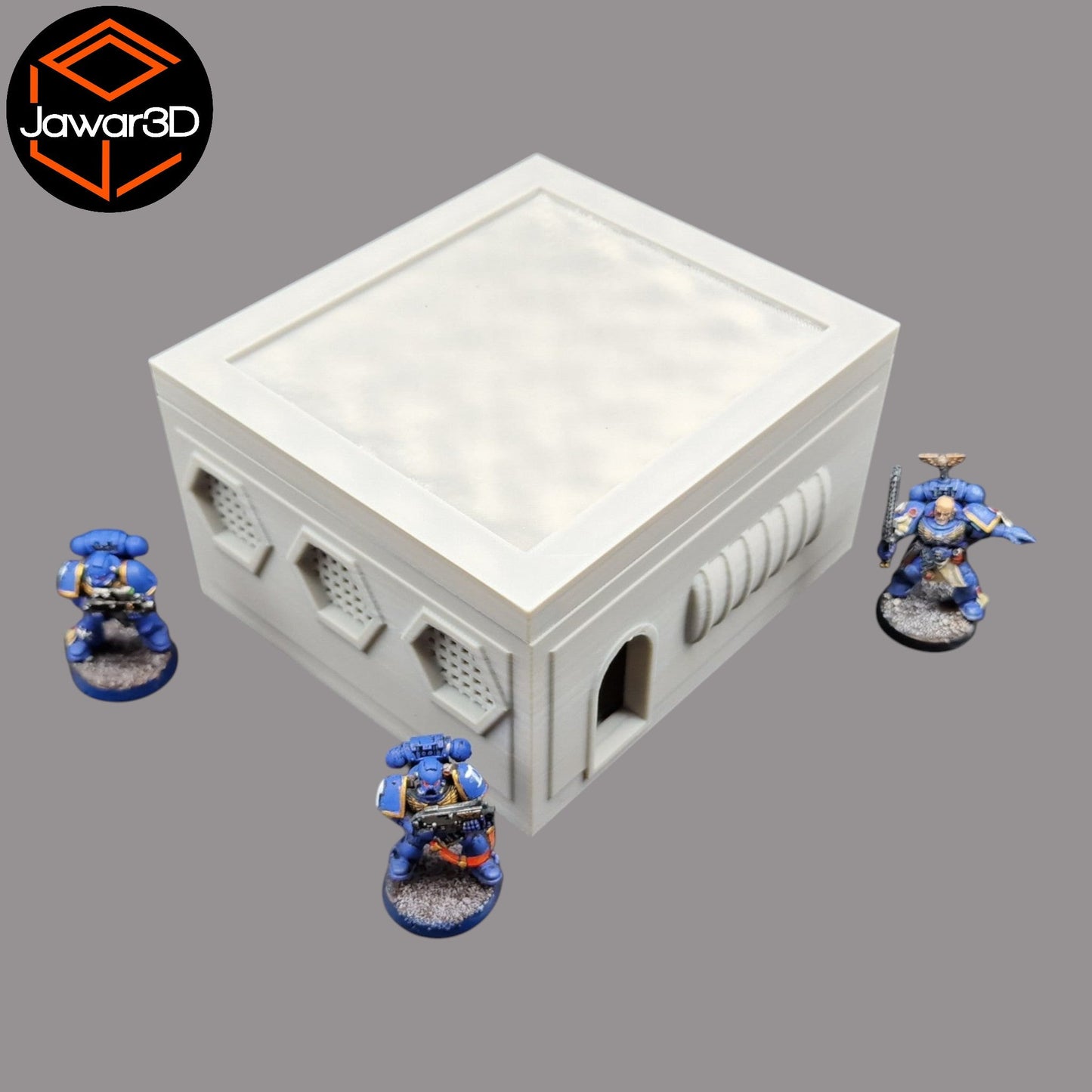 Sci-Fi House - 28mm Wargaming Scatter Terrain Scenery Tabletop Miniature - 3D Printed Terrain and Scenery - Geek Gaming Scenics - Jawar3d