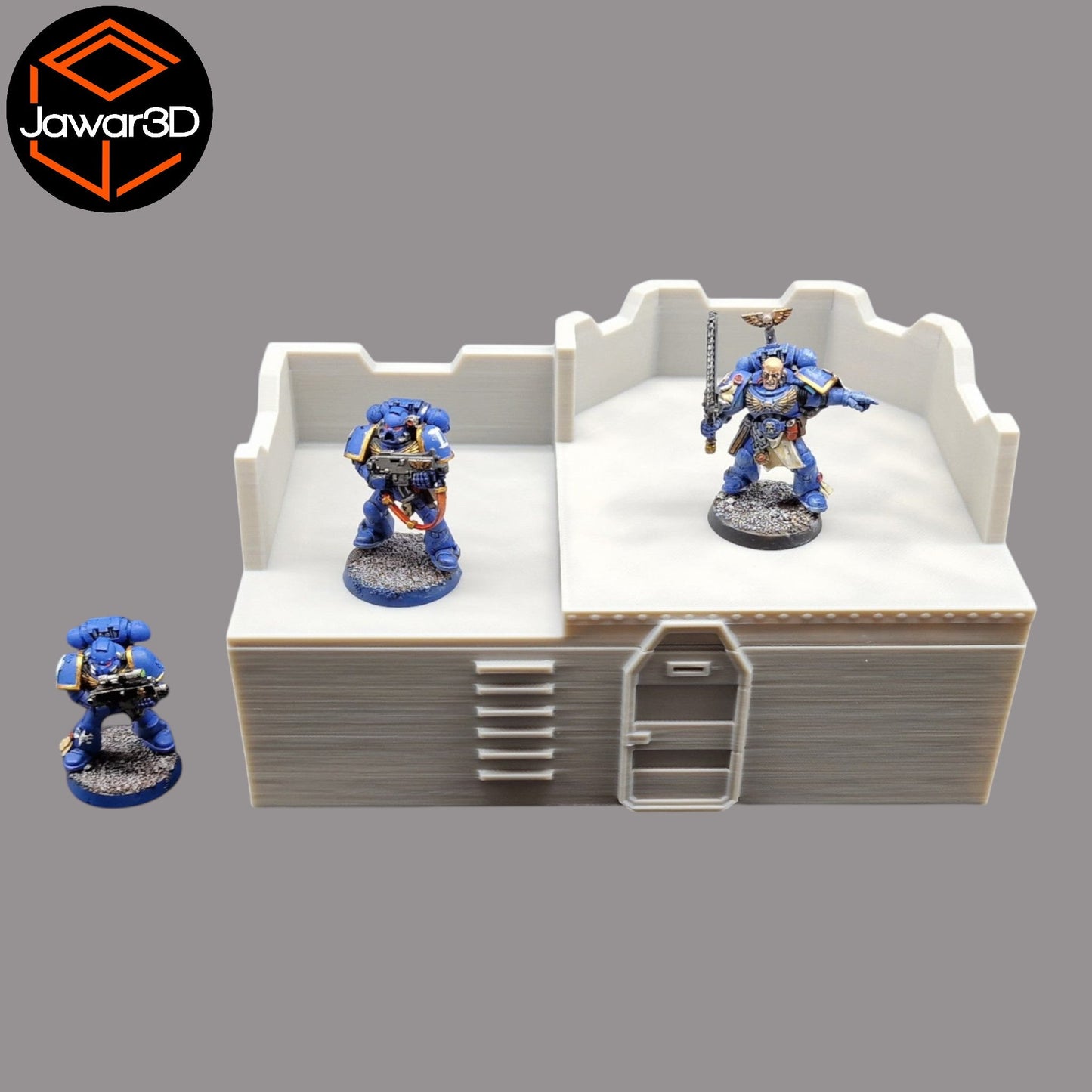 Sci-Fi Bunker Structure - 28mm Wargaming Scatter Terrain Scenery Tabletop