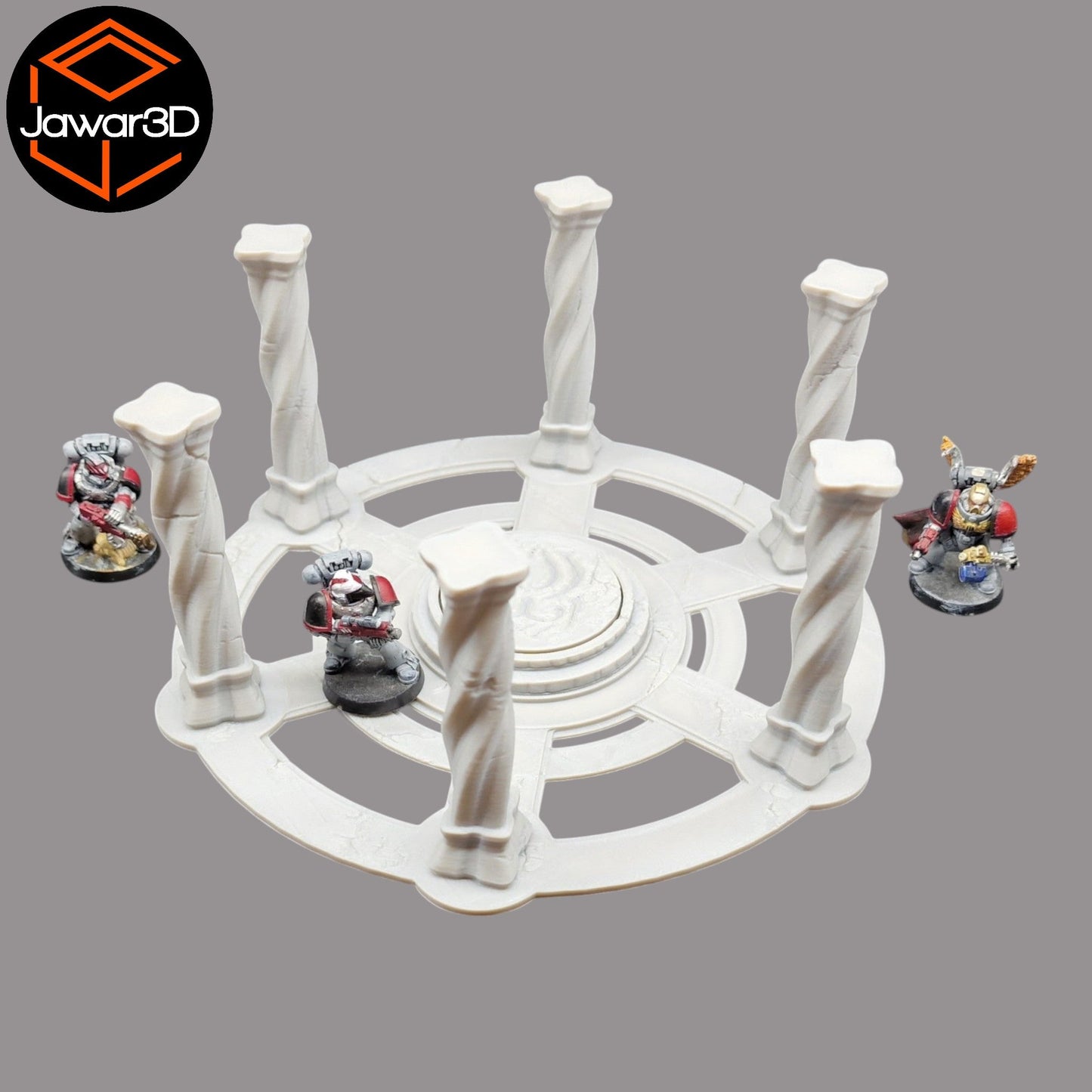 Ritual Circle - 28mm Wargaming Scatter Terrain Scenery Tabletop Miniature - 3D Printed Terrain and Scenery - Geek Gaming Scenics - Jawar3d