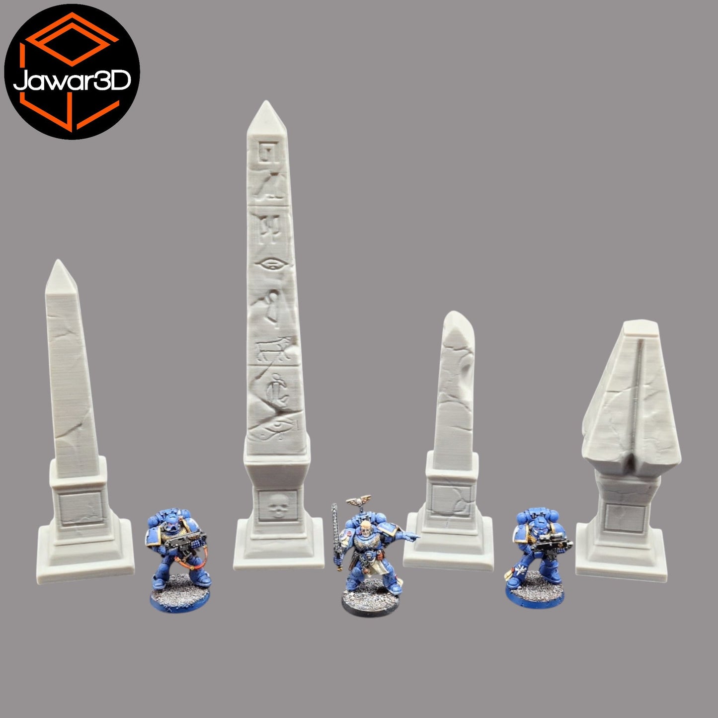 Obelisks - 28mm Wargaming Scatter Terrain Scenery Tabletop Miniature