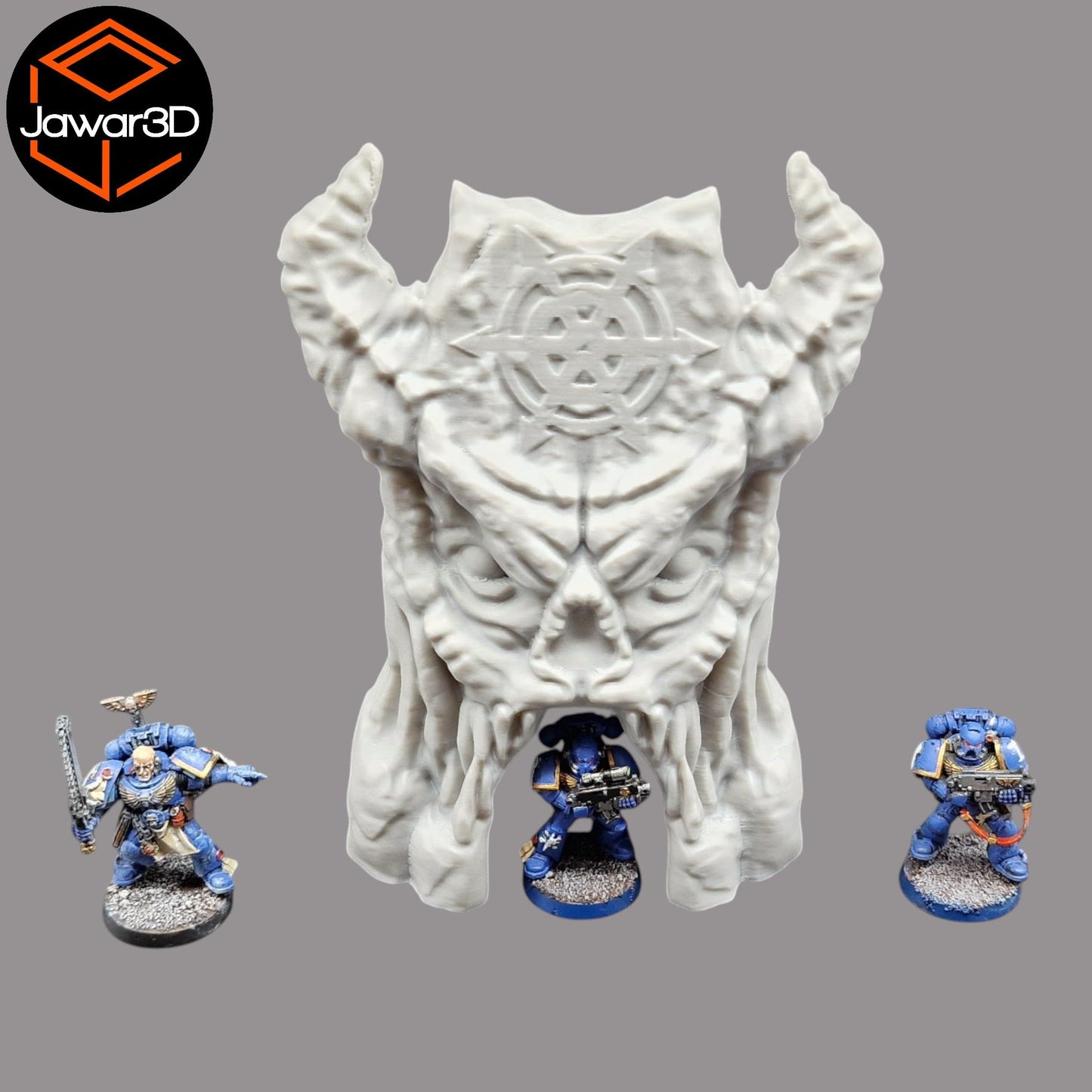 Demonic Gateway - 28mm Wargaming Scatter Terrain Scenery Tabletop Miniature - 3D Printed Terrain and Scenery - Geek Gaming Scenics - Jawar3d