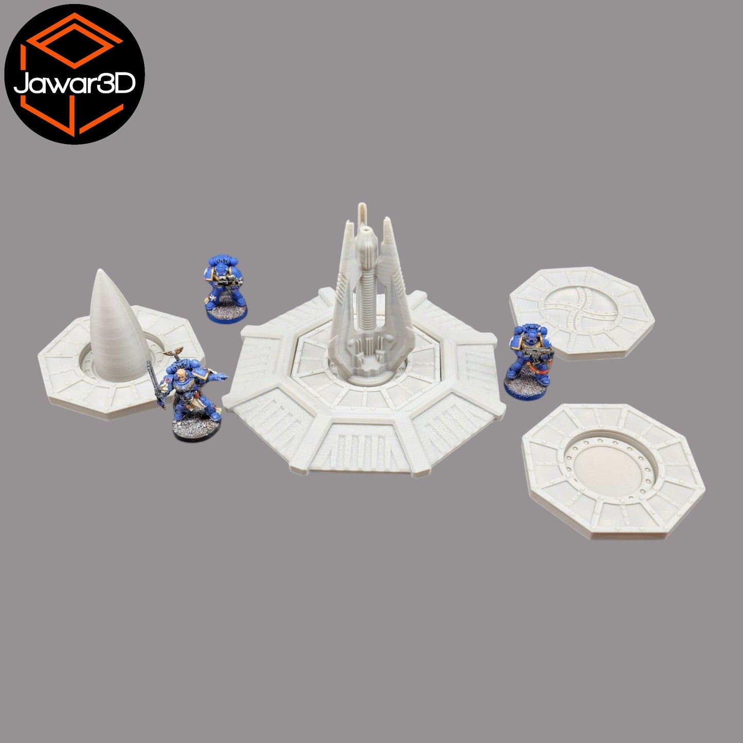 Rocket Hatch - 28mm Wargaming Scatter Terrain Scenery Tabletop Miniature - 3D Printed Terrain and Scenery - Geek Gaming Scenics - Jawar3d