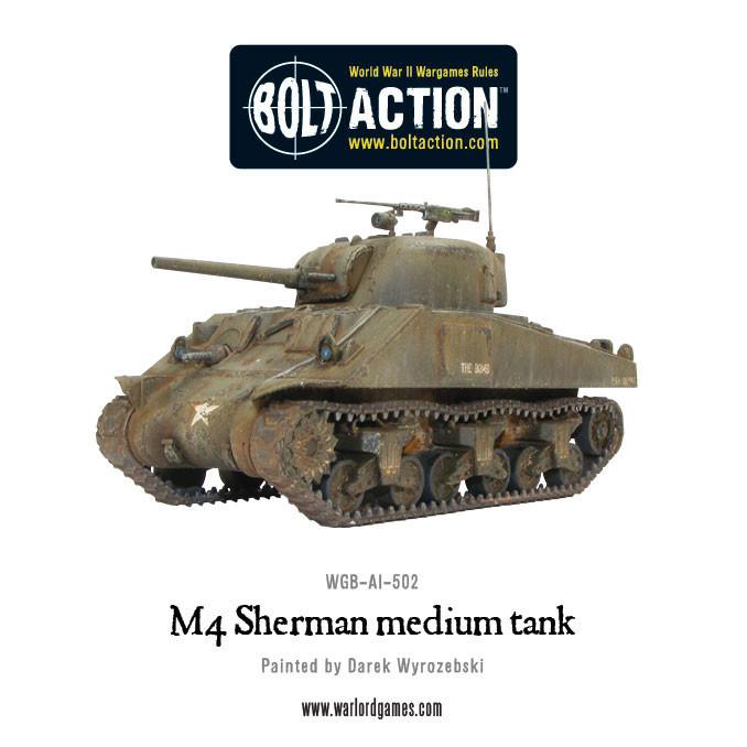 Bolt Action: M4 Sherman (75) - Geek Gaming Scenics