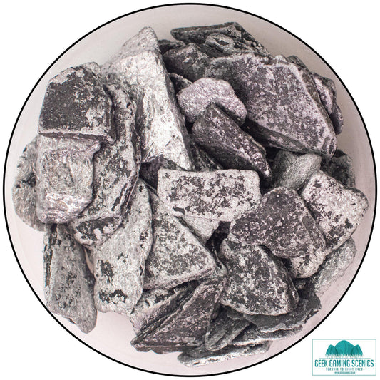 Slate Metallic 20-40 mm silver - Geek Gaming Scenics
