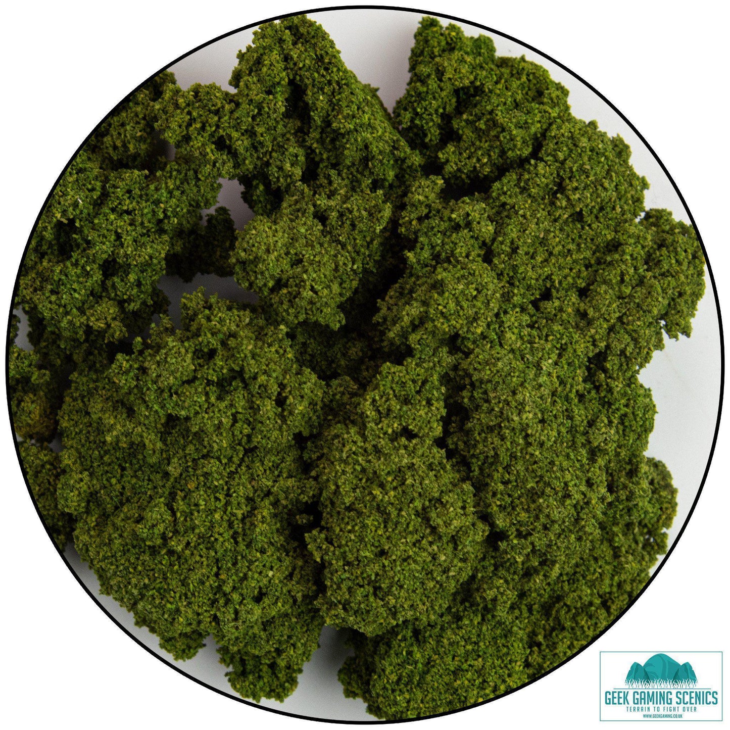 Clump Foliage - Mid Green - Geek Gaming Scenics