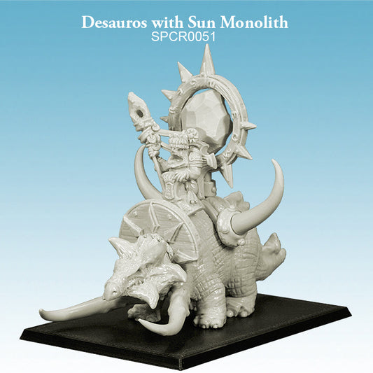 Spellcrow - Desauros with Sun Monolith - Geek Gaming Scenics
