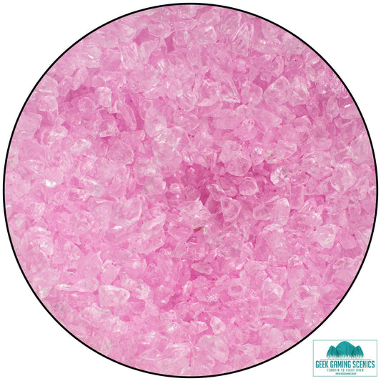 Weird Crystals Small - Rose - original texture photograph