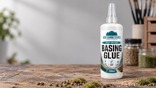 How to Use Basing Glue for Miniatures and Terrain