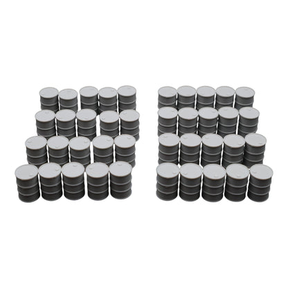 Oil Barrels x40 - 28mm Wargaming Scatter Terrain Scenery Tabletop Miniature