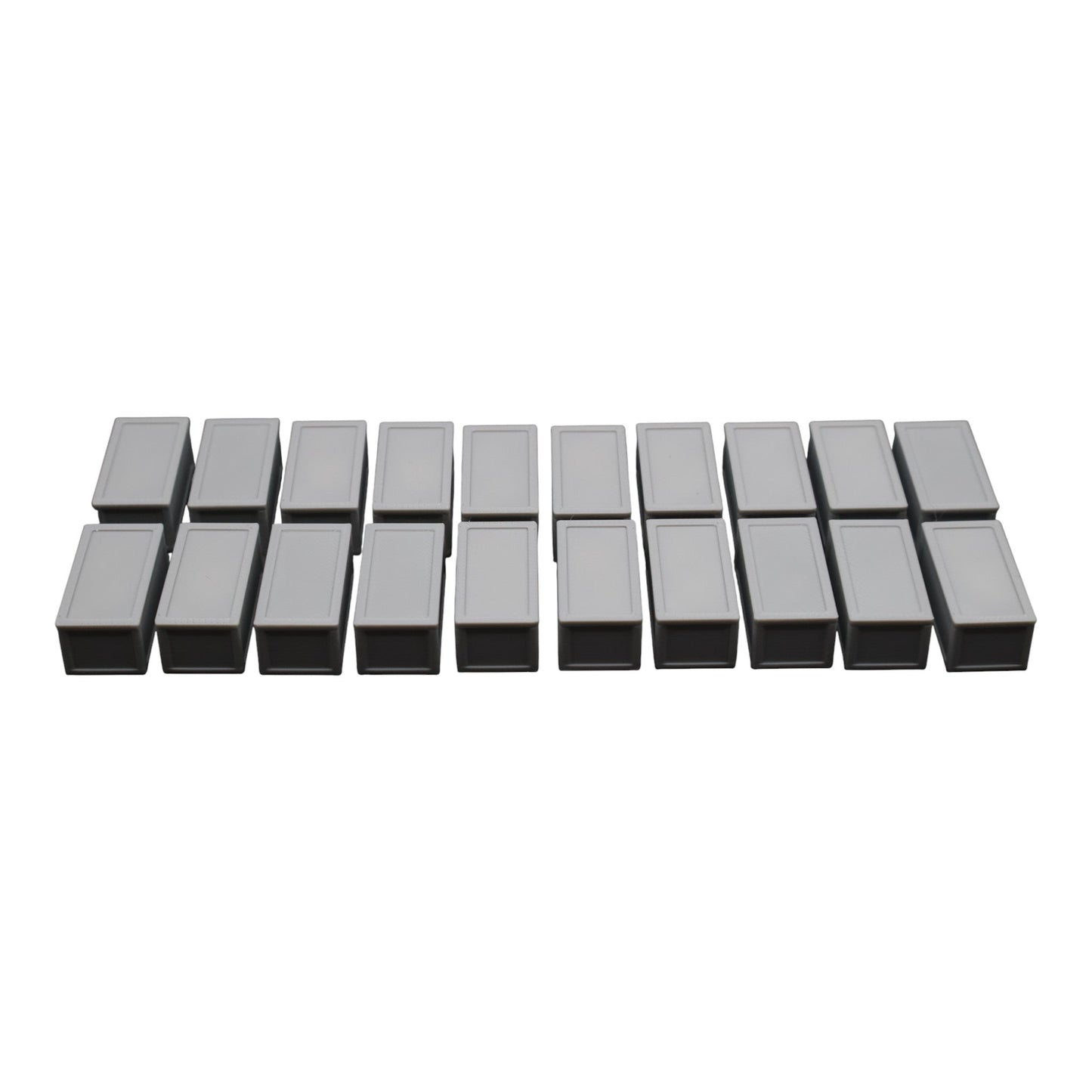 Crates x20 - 28mm Wargaming Scatter Terrain Scenery Tabletop Miniature