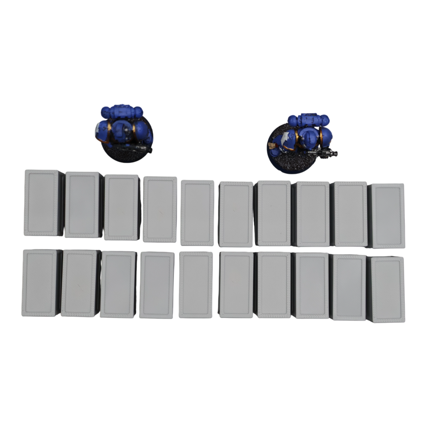 Crates x20 - 28mm Wargaming Scatter Terrain Scenery Tabletop Miniature