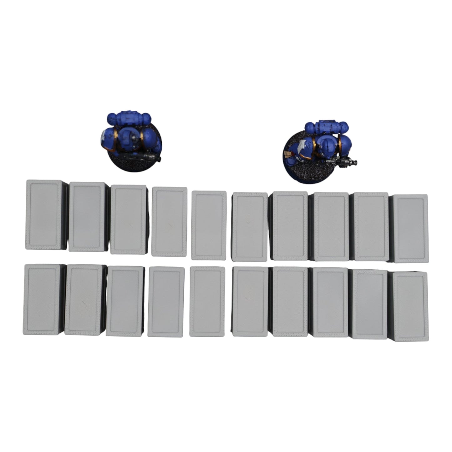 Crates x20 - 28mm Wargaming Scatter Terrain Scenery Tabletop Miniature
