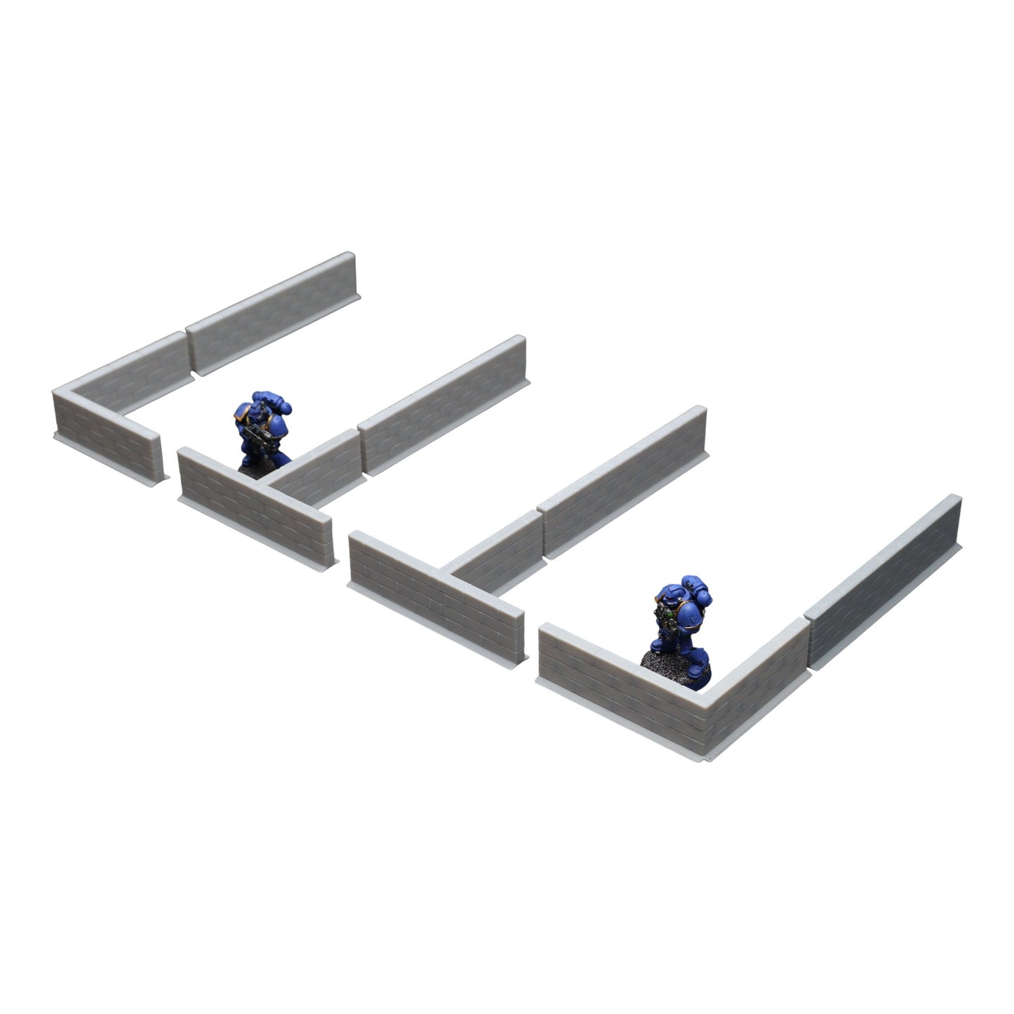 Wall Selections - 28mm Wargaming Scatter Terrain Scenery Tabletop Miniature
