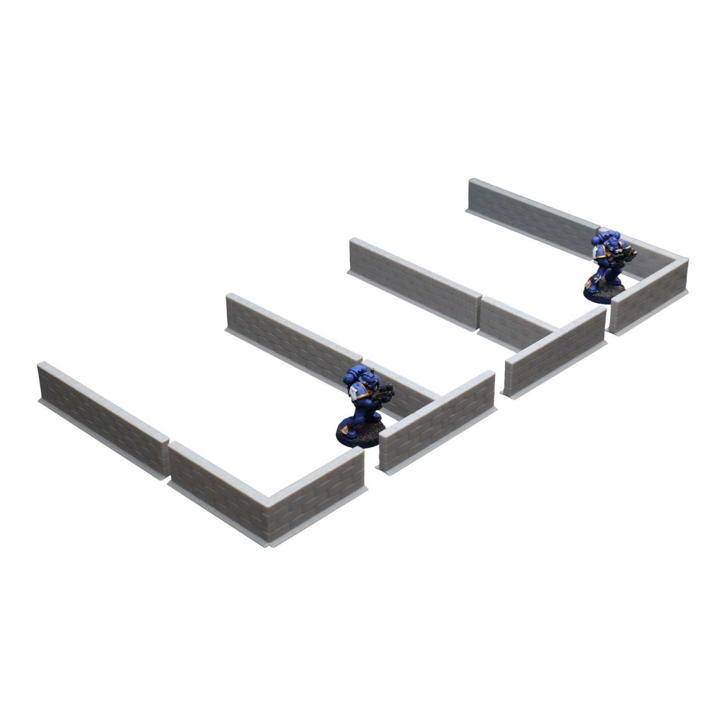 Wall Selections - 28mm Wargaming Scatter Terrain Scenery Tabletop Miniature