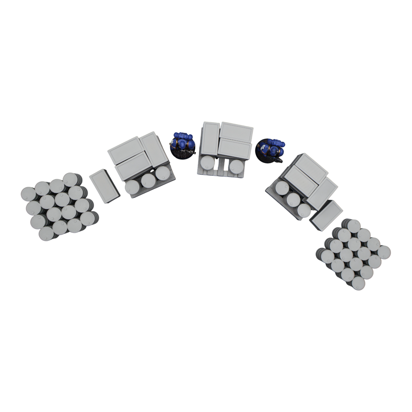 Pallet, Crates and Barrels - 28mm Wargaming Scatter Terrain Scenery Tabletop