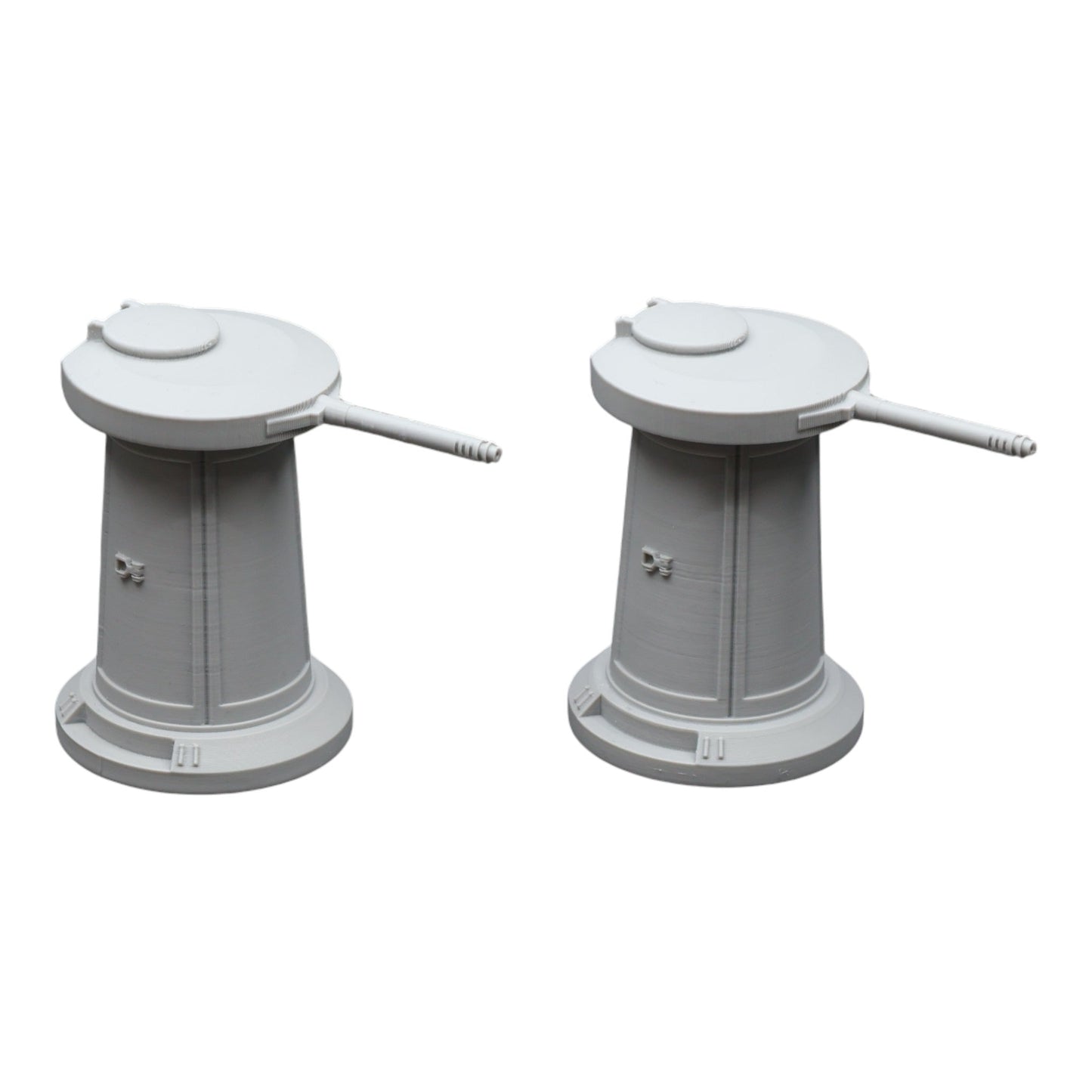 Turret x2- 28mm Wargaming Scatter Terrain Scenery Tabletop Miniature
