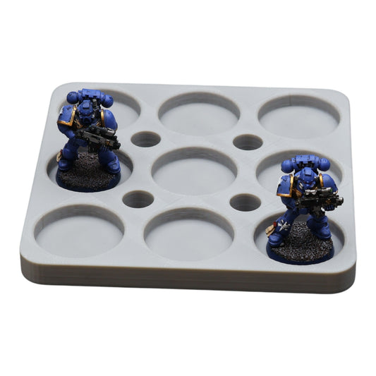 Painting Tray - Up to 32mm Wargaming Scatter Terrain Scenery Tabletop Miniature - 3D Printed Terrain and Scenery - Geek Gaming Scenics - Jawar3d