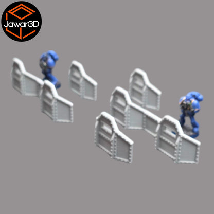 Barricade - 28mm Wargaming Scatter Terrain Scenery Tabletop Miniature