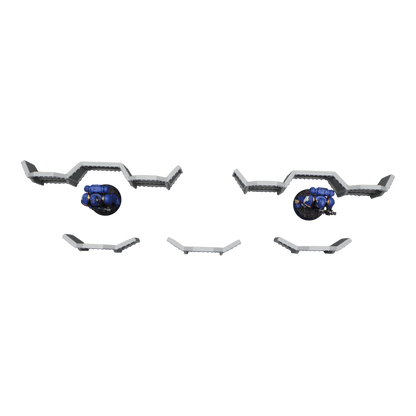 Barricade - 28mm Wargaming Scatter Terrain Scenery Tabletop Miniature