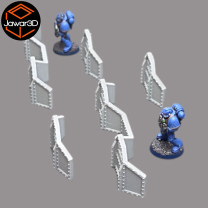 Barricade - 28mm Wargaming Scatter Terrain Scenery Tabletop Miniature