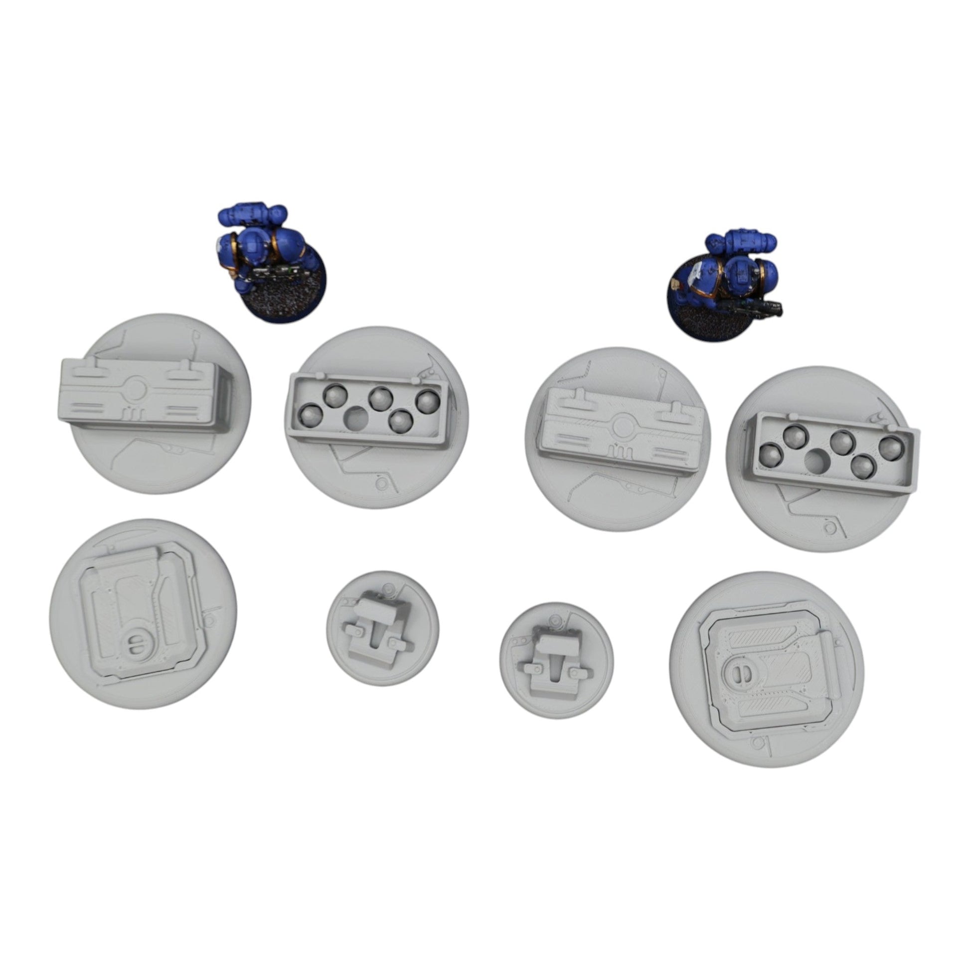 Objective Markers - 28mm Wargaming Scatter Terrain Scenery Tabletop Miniature - 3D Printed Terrain and Scenery - Geek Gaming Scenics - Jawar3d