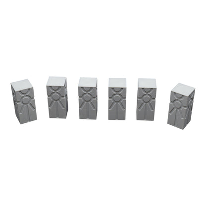 Undead Pillar - 28mm Wargaming Scatter Terrain Scenery Tabletop Miniature - 3D Printed Terrain and Scenery - Geek Gaming Scenics - Jawar3d