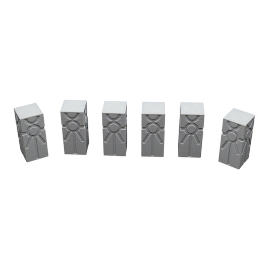 Undead Pillar - 28mm Wargaming Scatter Terrain Scenery Tabletop Miniature - 3D Printed Terrain and Scenery - Geek Gaming Scenics - Jawar3d