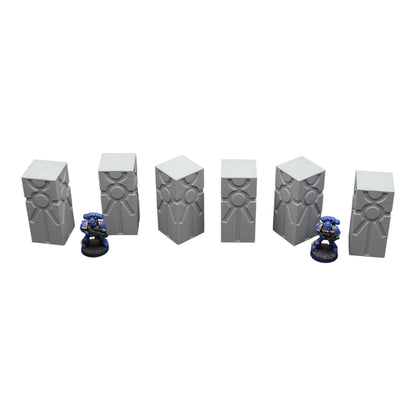 Undead Pillar - 28mm Wargaming Scatter Terrain Scenery Tabletop Miniature - 3D Printed Terrain and Scenery - Geek Gaming Scenics - Jawar3d