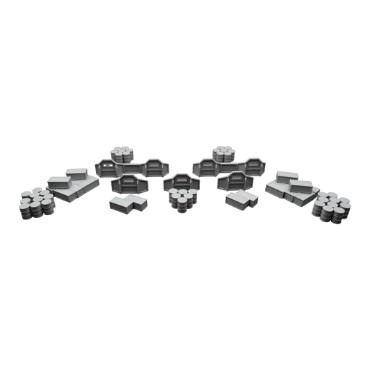 Assorted Terrain - 28mm Wargaming Scatter Terrain Scenery Tabletop Miniature