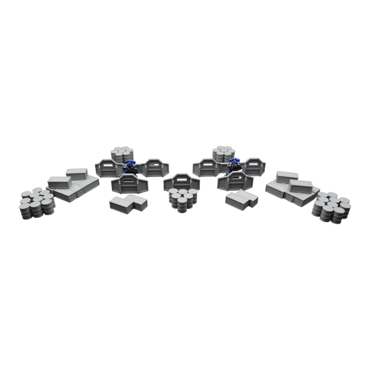 Assorted Terrain - 28mm Wargaming Scatter Terrain Scenery Tabletop Miniature