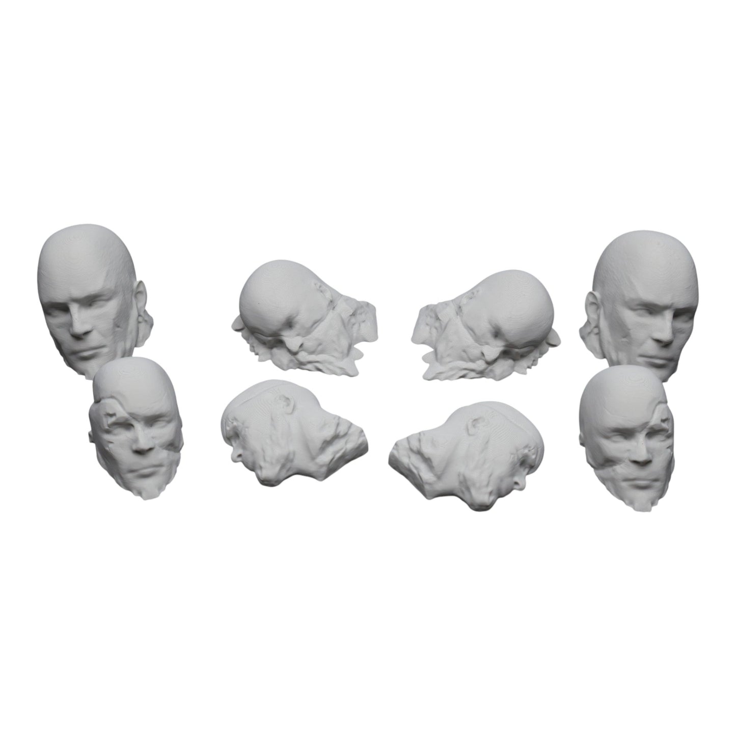 Head Stones - 28mm Wargaming Scatter Terrain Scenery Tabletop Miniature - 3D Printed Terrain and Scenery - Geek Gaming Scenics - Jawar3d