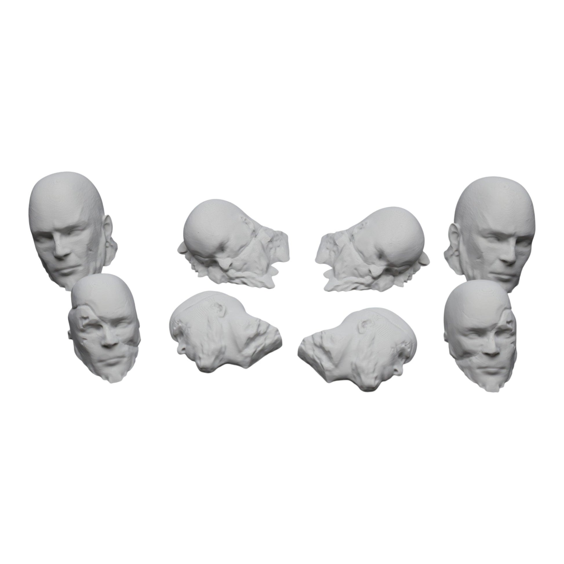 Head Stones - 28mm Wargaming Scatter Terrain Scenery Tabletop Miniature - 3D Printed Terrain and Scenery - Geek Gaming Scenics - Jawar3d