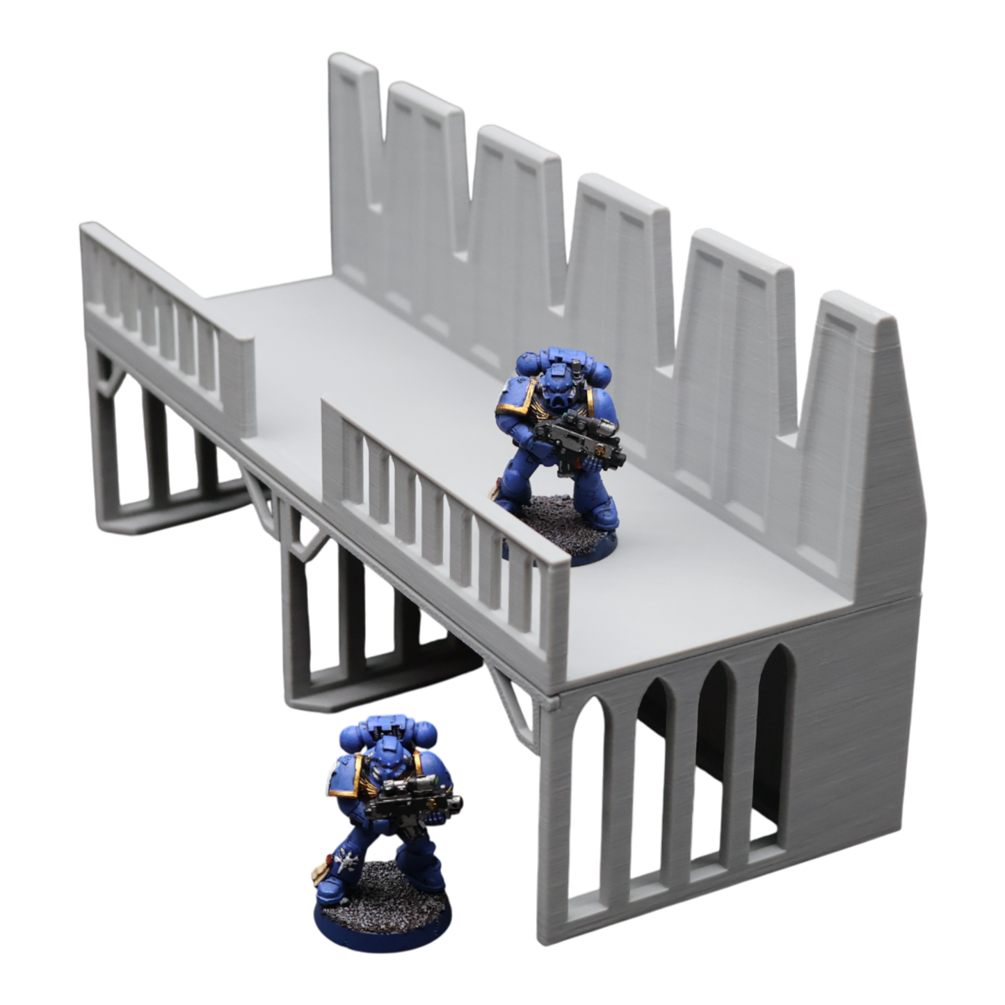 Base Wall - 28mm Wargaming Scatter Terrain Scenery Tabletop Miniature