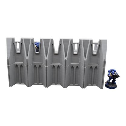 Base Wall - 28mm Wargaming Scatter Terrain Scenery Tabletop Miniature